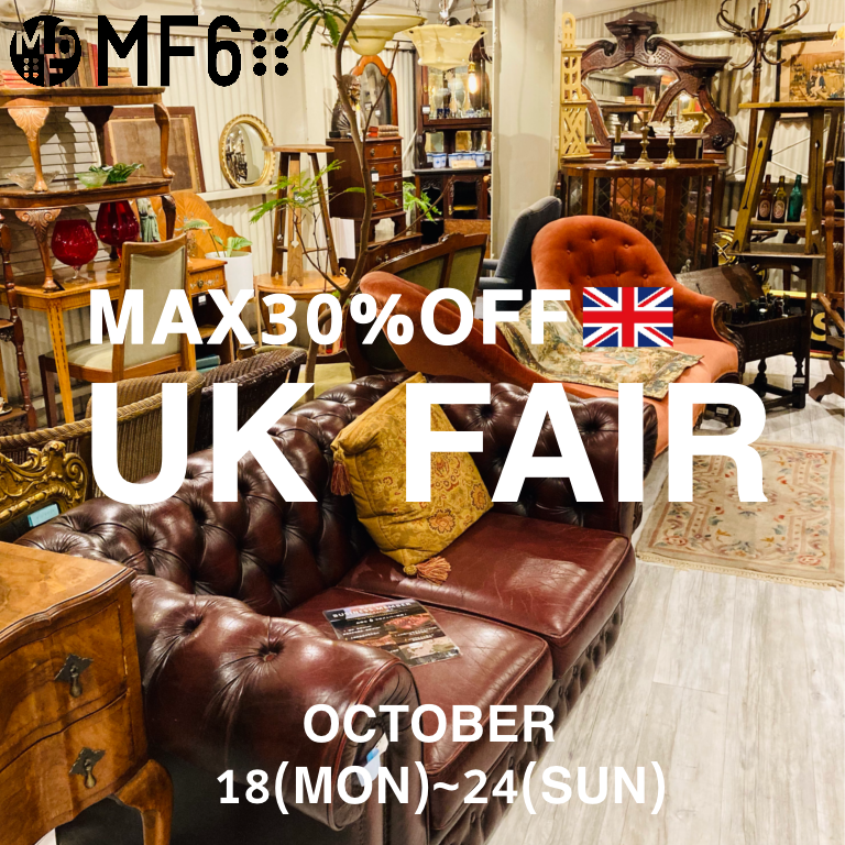 UK FAIR MAX30%OFF MF6 YOKOHAMA&CHIBA