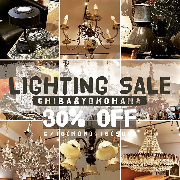 MF6 YOKOHAMA&CHIBA LIGHTING SALE　30%OFF