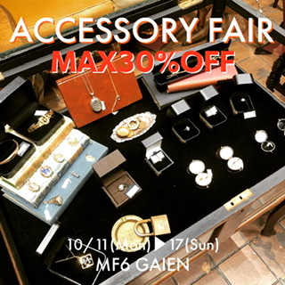 ACCESSORY FAIR MAX30%OFF MF6 GAIEN