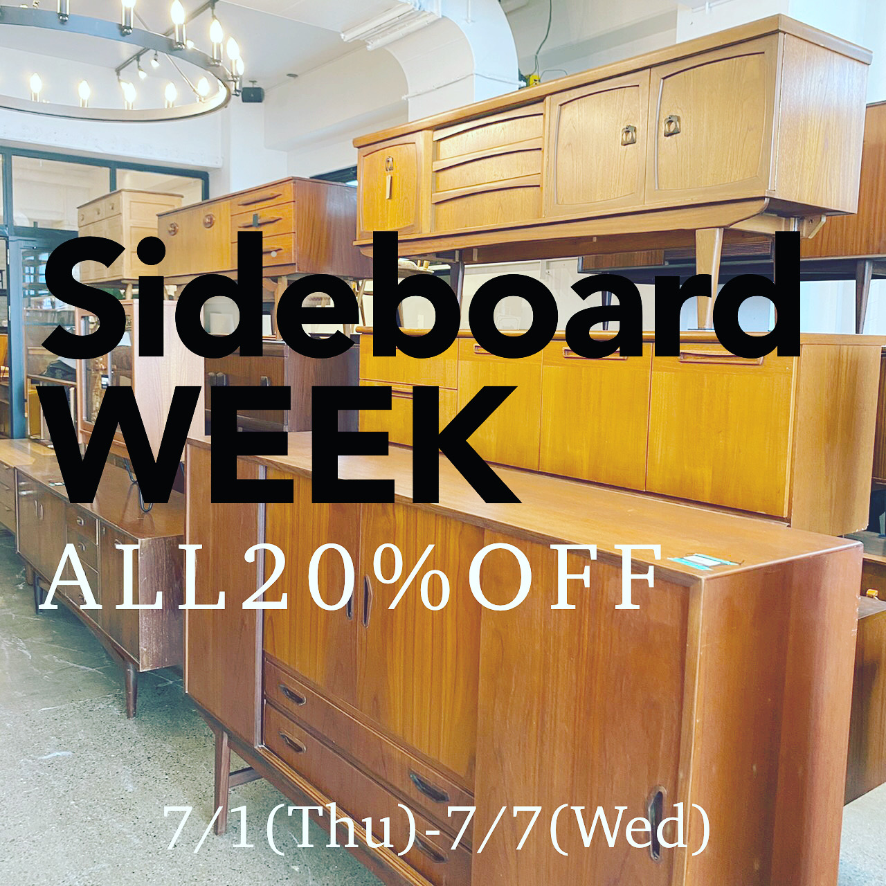 サイドボードWEEK ALL20%OFF